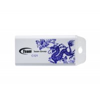USB  16Gb TEAM C121 Drive, Blue Dragon ()