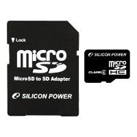   Silicon Power 32GB microSDHC Class 4 (SD )