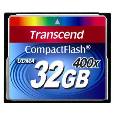    Transcend 32Gb Compact Flash TS32GCF400