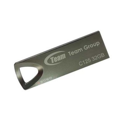  USB  32Gb TEAM C125 Drive, Silver