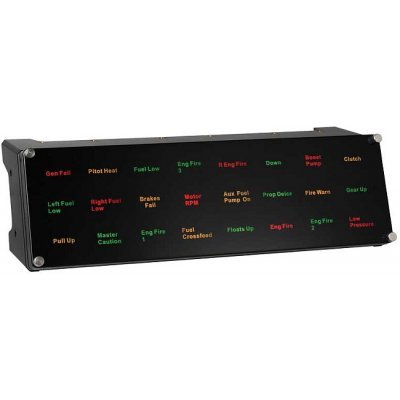      Saitek Pro Flight Backlit Information Panel