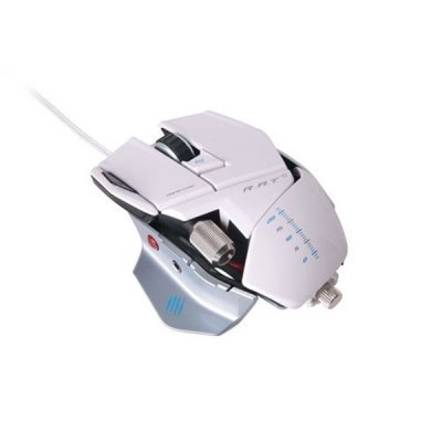   Saitek Mad Catz  R.A.T.5 Gloss White (MCB437050001/04/1)