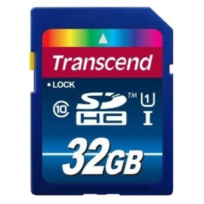    Transcend 32Gb SDHC Class 10 UHS-I (TS32GSDU1)