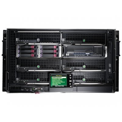   HP BladeSystem c3000 Sin-Phase 6U Platinum Enclosure (696908-B21)