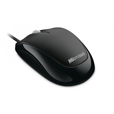   Microsoft Compact Optical Mouse 500 Black  (U81-00083)