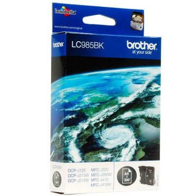 Фото Картридж Brother LC985BK черный для DCP-J315W/J515W/J265W черный (300стр)