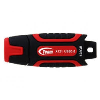 Фото USB накопитель 128Gb TEAM X121 Drive USB 3.0, Red (765441011397)