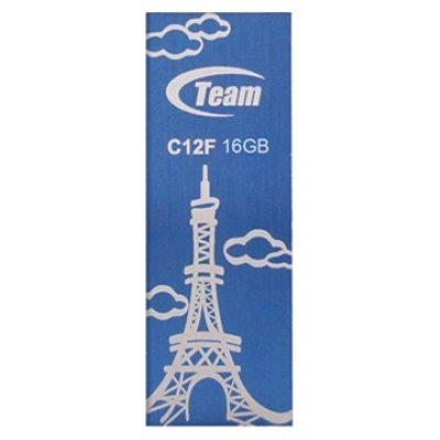  USB   16Gb TEAM C12F Drive, Blue (765441008779)