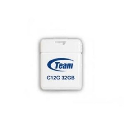  USB   32Gb TEAM C12G Drive, White (765441008281)