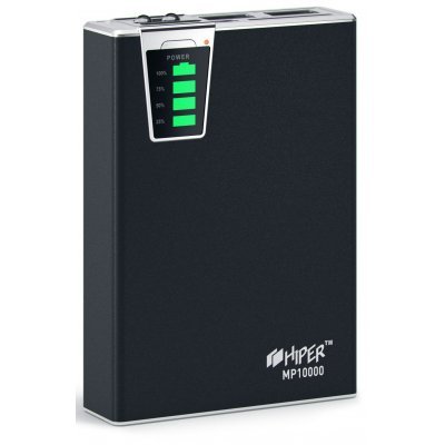 Фото Внешний аккумулятор HIPER Power Bank MP10000 черный