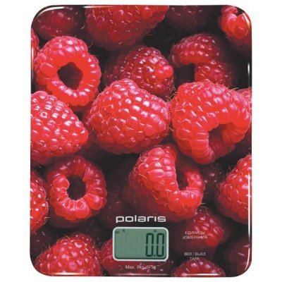 Фото Весы кухонные Polaris PKS0832DG малиновый