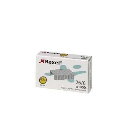 Фото Скобы для степлера Rexel №56 - 26/6 1000шт. (06131)