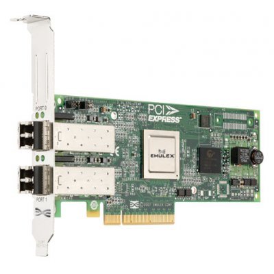  Lenovo ThinkServer LPe12002 Dual Port 8Gb Fibre Channel HBA by Emulex (0C19478)
