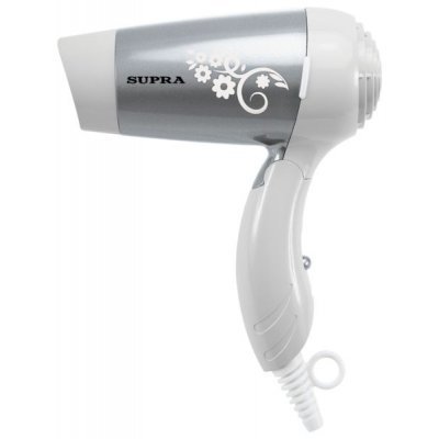 Фото Фен Supra PHS-1211 белый-серебристый