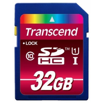    Transcend 32Gb SDHC Class 10 UHS-I