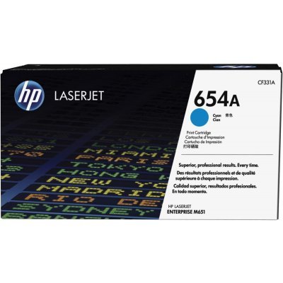  -    HP 654A LaserJet,  (CF331A)