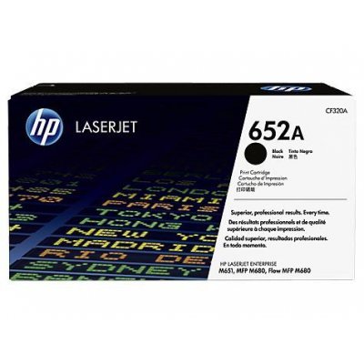 Фото Тонер-картридж для лазерных аппаратов HP 652A CF320A черный для Color LaserJet M651dn (11000стр.)