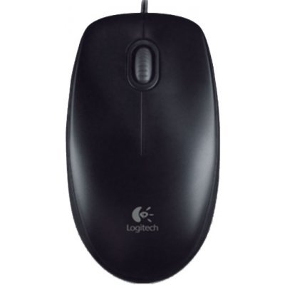 Фото Мышь Logitech B100 Optical Mouse, USB, 800dpi, Black, [910-003357]