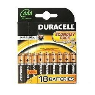   Duracell Basic LR03-18BL AAA