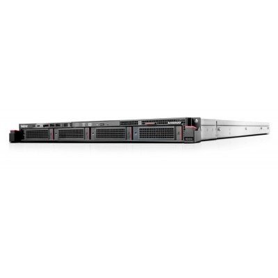   Lenovo ThinkServer RD550 (70CV000WEA) E5-2609v3, 8GB DDR4, no HDD (up to 4x3.5" HotPlug HDD), RAID510i, DVDRW, QP 1GbE, 750W, 1U, Rails, 3y