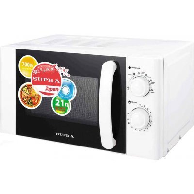 Фото Микроволновая печь Supra MWS-2107MW 700W (21 литр) белый