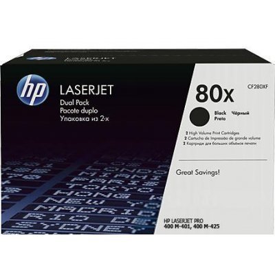  -    HP CF280XF 80X  LJ Pro 400 M401/Pro 400 MFP M425