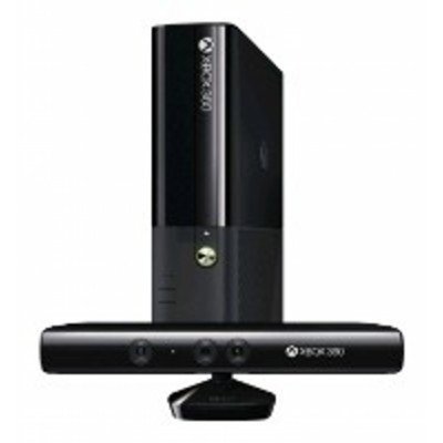 Фото Игровая консоль Microsoft Xbox 360 4GB E (N7V-00056) Stingray с KINECT черный