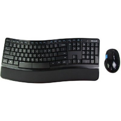 Фото Комплект клавиатура+мышь Microsoft Sculpt Comfort Desktop Black USB