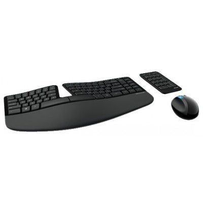Фото Комплект клавиатура+мышь Microsoft Sculpt Ergonomic Desktop Black USB
