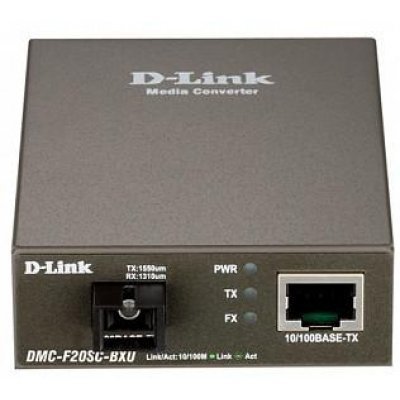 Фото Медиаконвертер D-Link DMC-F20SC-BXU/A1A