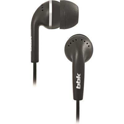 Фото Наушники BBK EP-1240S черные (вкладыши)