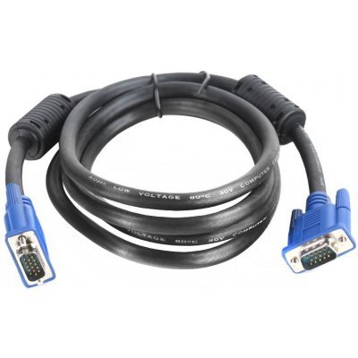 Фото Кабель VGA to VGA AOpen ACG341AD-1.8M (15M-15M) 1,8м 2 фильтра