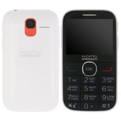 Фото Мобильный телефон Alcatel 2004C белый