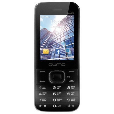 Фото Мобильный телефон QUMO Push 250 черный