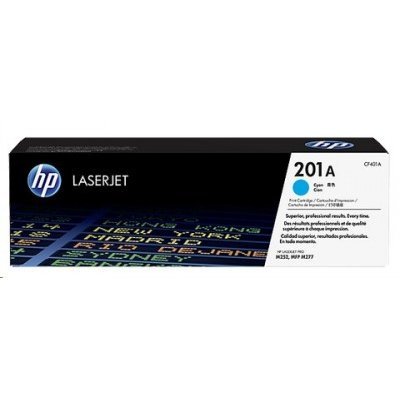 Фото Тонер-картридж для лазерных аппаратов HP CF401A 201A синий