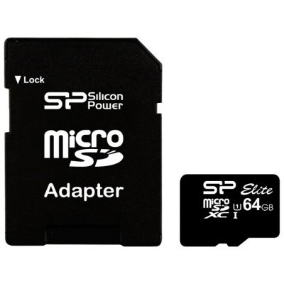    Silicon Power 64GB microSDHC Class 10 (SD )