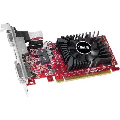    ASUS Radeon R7 240 770Mhz PCI-E 3.0 4096Mb 1800Mhz 128 bit DVI HDMI HDCP