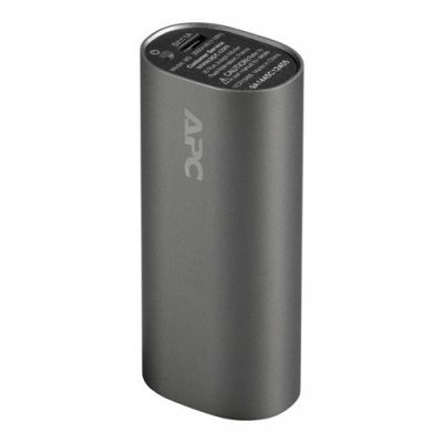 Фото Внешний аккумулятор для портативных устройств APC by Schneider Electric M3BK/BL/RD/SR/TM-EC серый