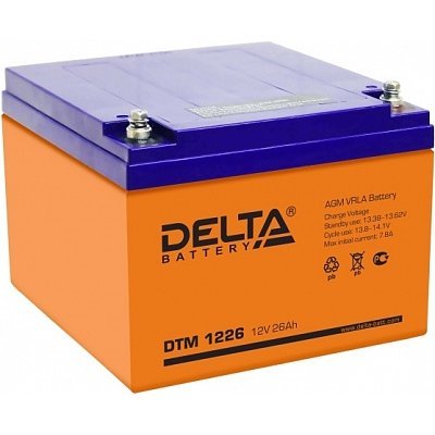 Фото Аккумуляторная батарея для ИБП Delta DTM 1226