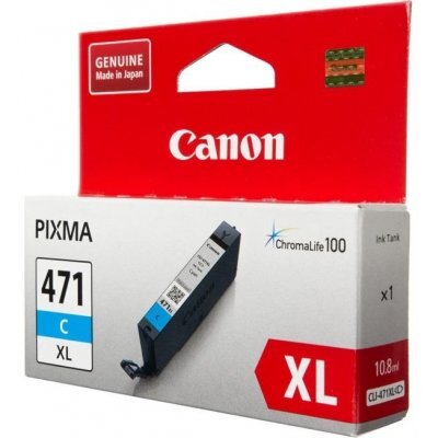      Canon CLI-471XL C  MG5740, MG6840, MG7740. 