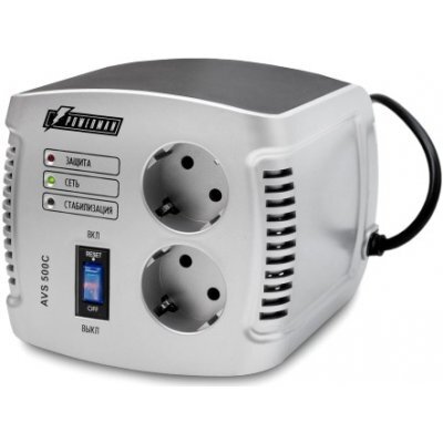 Фото Стабилизатор напряжения Powerman AVS 1000C серебристый