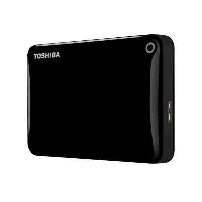 Фото Внешний жесткий диск Toshiba 500 Gb CANVIO Connect II 2,5" USB3.0 Black (HDTC805EK3AA)