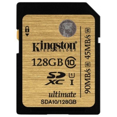    Kingston 128GB SDHC Class 10 SDA10/128GB UHS-I Ultimate