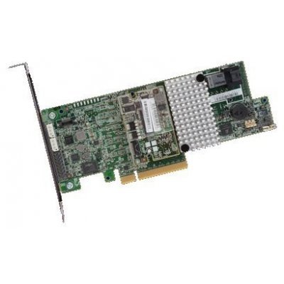 Фото Контроллер RAID LSI 9361-4I SGL 12Gb/s, RAID 0/1/10/5/6/50/60, 4i ports, 1Gb (LSI00415)