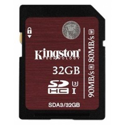    Kingston 32GB SDXC Class 3 SDA3/32GB