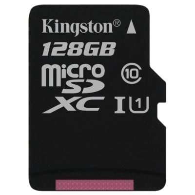    Kingston 128GB microSDXC Class 10 SDC10G2/128GBSP UHS-I