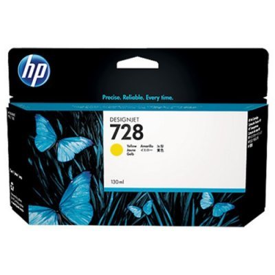  -    HP 728   DJ 730/830 130-ml YellowInkCart