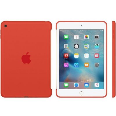 Фото Чехол для планшета Apple iPad mini 4 Silicone Case оранжевый