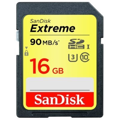    Sandisk Extreme 16GB SDHC Class 3 90MB/s