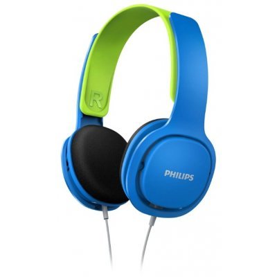 Фото Наушники Philips SHK2000 синие/салатовые